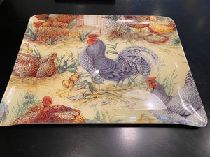"Pierre Frey Paris"- Acrylic Rooster Tray