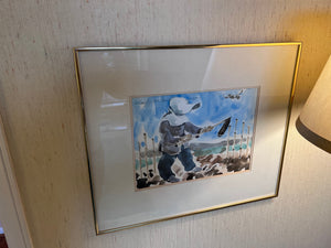 Aba Bayefsky '1983 Watercolour-  Ibusuki Japan