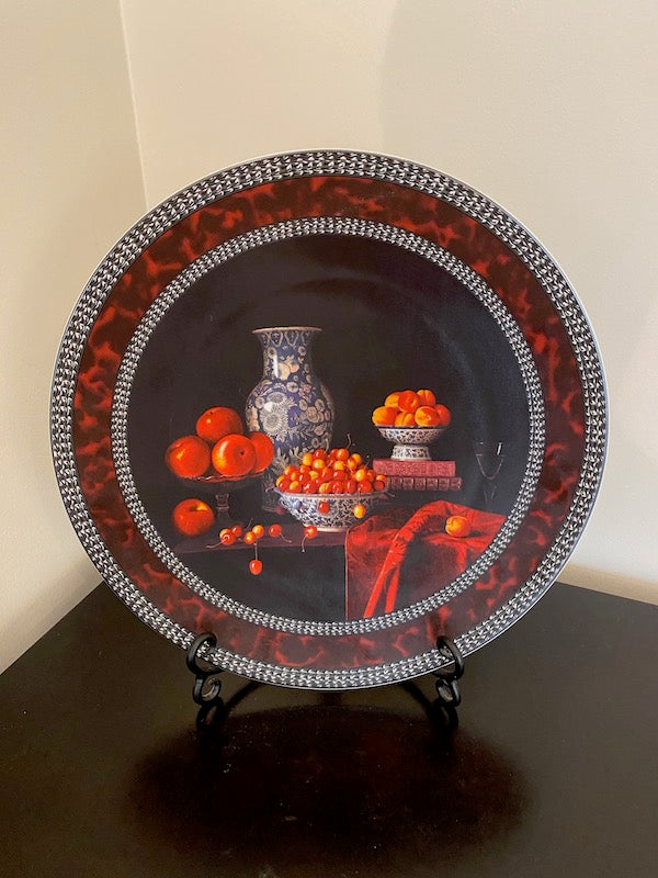 Bernardaud LIMOGES French Porcelain Jean-Claude Chauray CHOP Plate