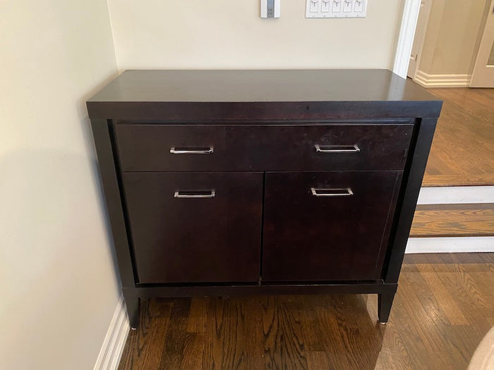 "Dinec" Dark Brown Cabinet