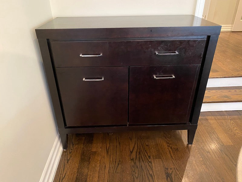 "Dinec" Dark Brown Cabinet