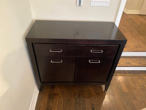 "Dinec" Dark Brown Cabinet