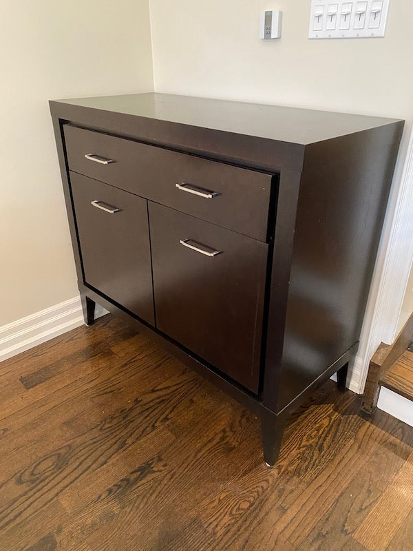 "Dinec" Dark Brown Cabinet