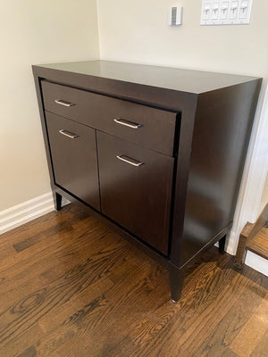 "Dinec" Dark Brown Cabinet