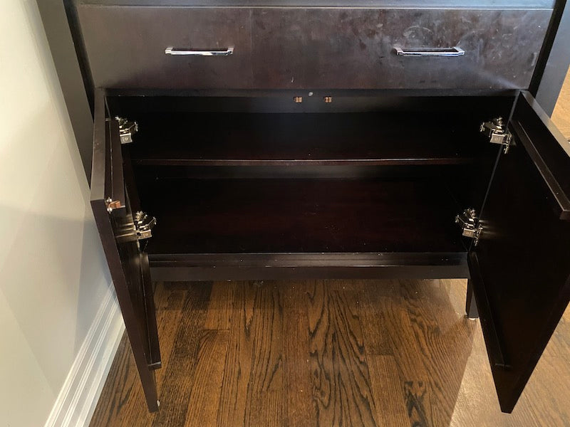 "Dinec" Dark Brown Cabinet