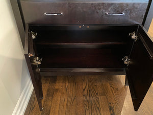 "Dinec" Dark Brown Cabinet