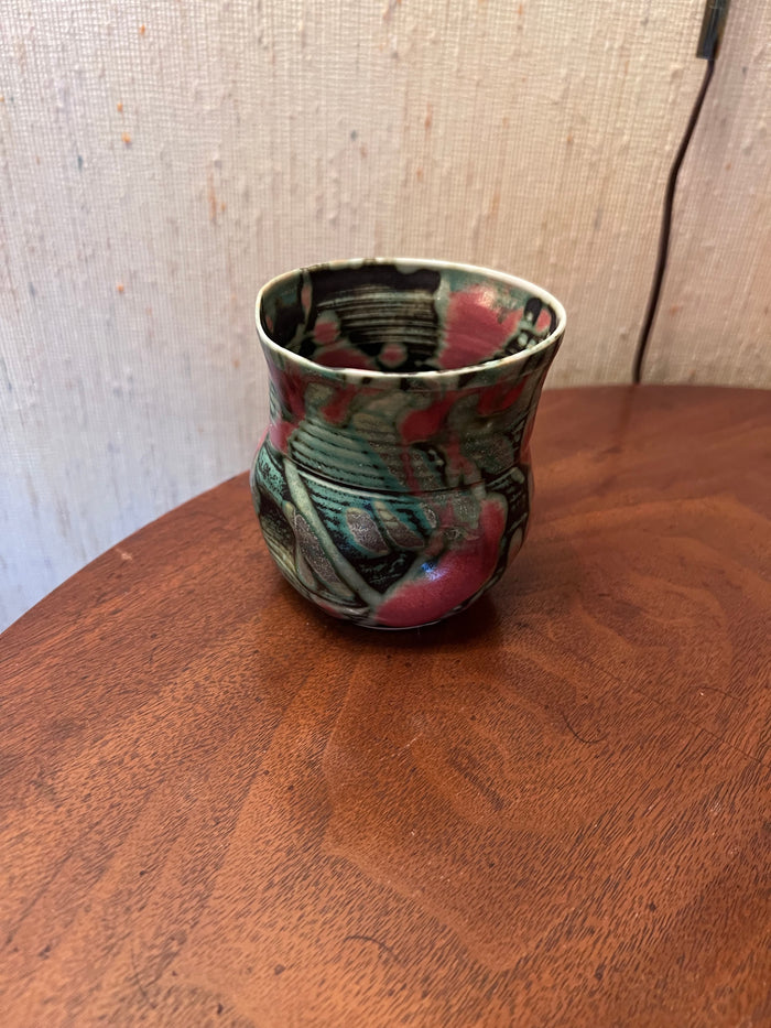 Kayo O'Young Small Porcelain Vase- Signed