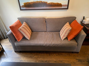 "Silva Custom Furniture" Grey Sofa # 1