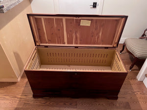 Honderich Furniture Co. Red Seal Cedar Chest