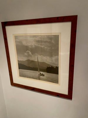 Sailboat Black & White Photo # 2