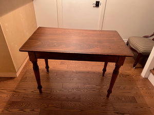 Solid Oak Wood Table