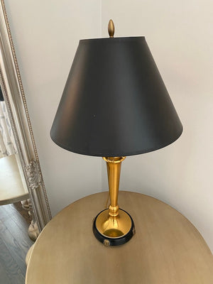 Sescolite Lighting Black & Gold Table Lamp