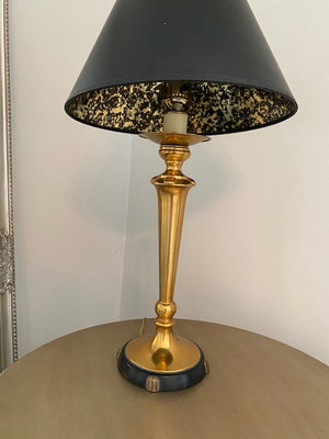Sescolite Lighting Black & Gold Table Lamp