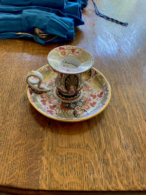 Royal Derby Candle Holder