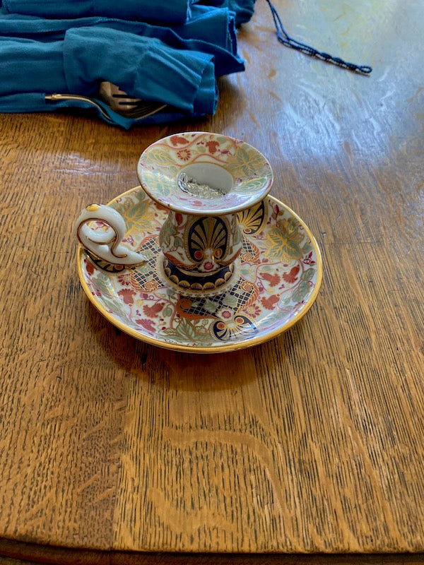 Royal Derby Candle Holder