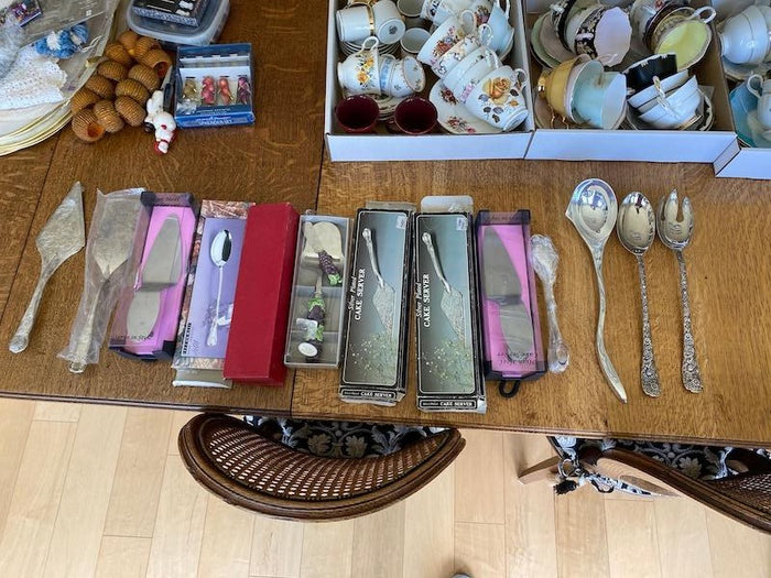 Miscellaneous Silver Utensil Lot