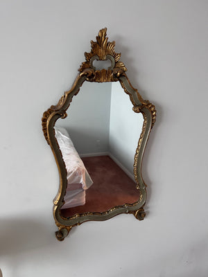 Gold Florentine Mirror Made in Italy