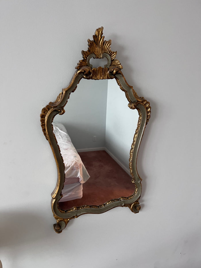 Gold Florentine Mirror Made in Italy