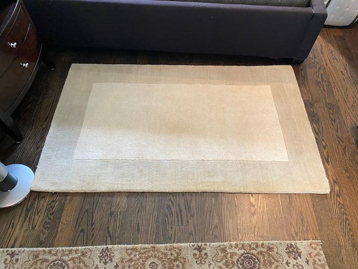 Pottery Barn 'Henley A. Ivory' Wool Rug