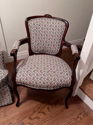 3 Different Style Chairs, Same Upholstery