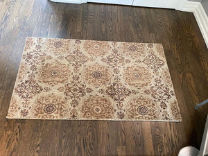 Pottery Barn 'Aerilyn Printed Rug Neutral' Wool Rug