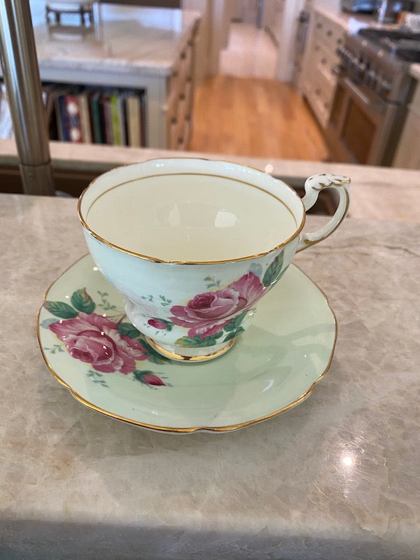 Paragon Floral Fine Bone China Cup & Saucer