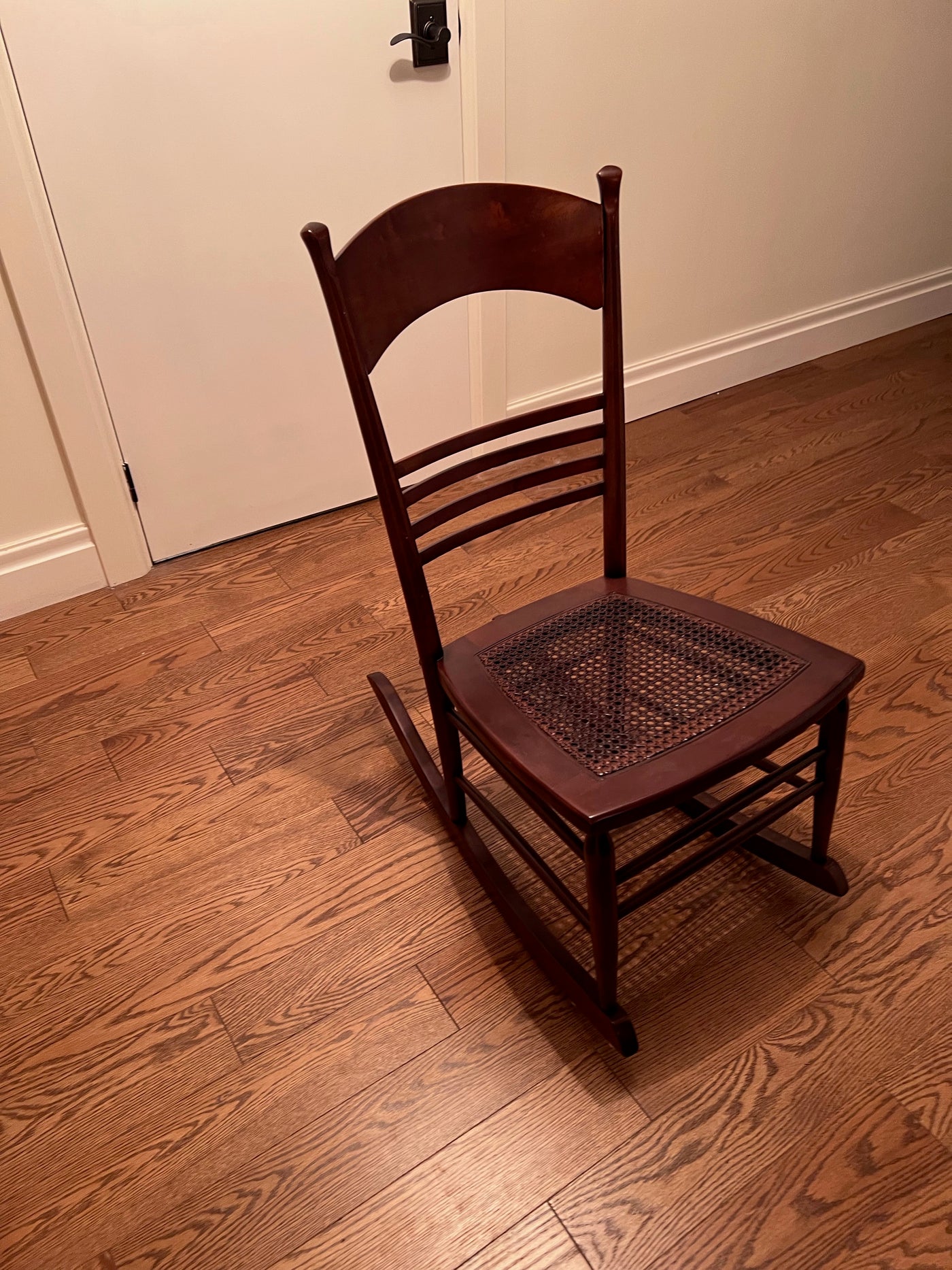 Child s Cane Seat Rocking Chair Sell My Stuff Canada Canada s Content and Estate Sale Specialists