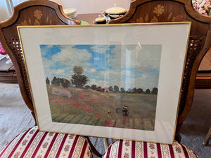Claude Monet Print- Coquelicots