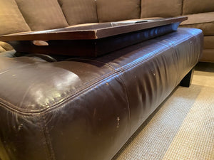 Restoration Hardware Ottoman Wood Tray