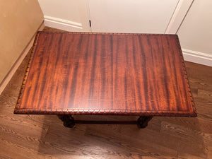 Beautiful Oak Wood Occasional/Console Table on Casters