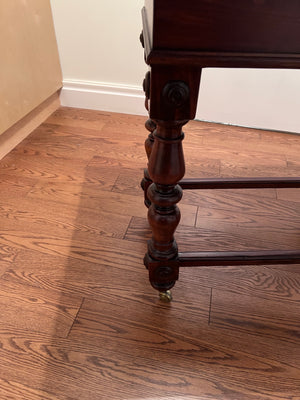 Beautiful Oak Wood Occasional/Console Table on Casters