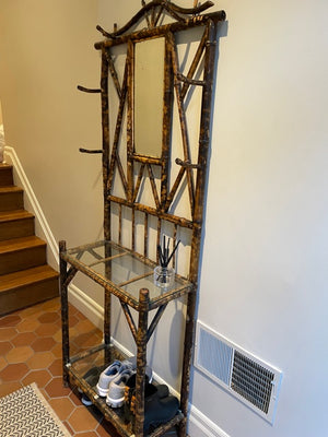 Bamboo Style Hall Tree