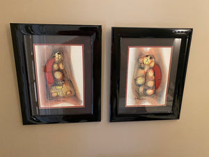 2 Signed Prints by Hargreaves Ntukwana