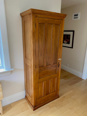 Antique French Oak Hallway Cabinet