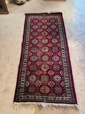Wool Area Rug # 2- 35" x 84"