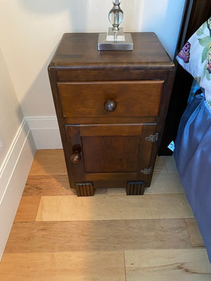 Wood Nightstand