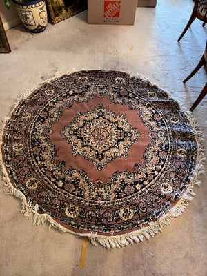 Round Wool Area Rug # 3- 70" d