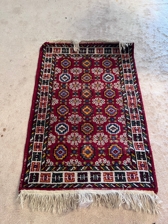 Wool Area Rug # 8- 25" x 42"