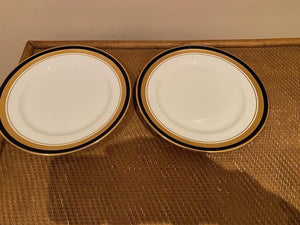 2 Aynsley "Cobalt Royale" Plates