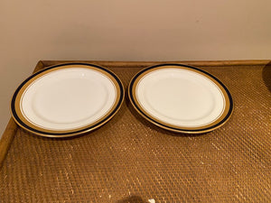 2 Aynsley "Cobalt Royale" Plates