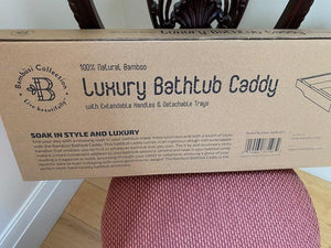 Brand New Bambusi Collection Luxury Bathtub Caddy