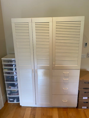White Storage Cabinet