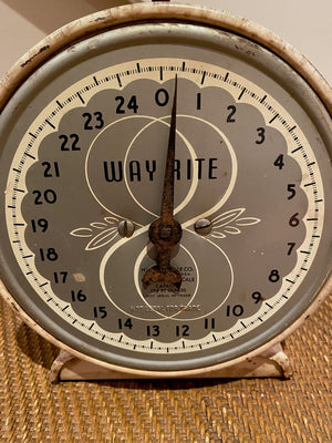 Vintage Way Rite "Hanson Scale Co" Household Scale.