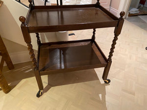 "Easiwork" Vintage Wood Tea Wagon