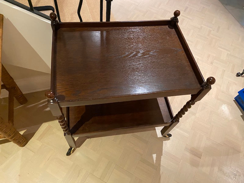 "Easiwork" Vintage Wood Tea Wagon