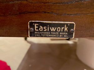 "Easiwork" Vintage Wood Tea Wagon