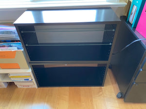 2 Stackable Shelving Units