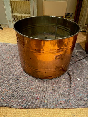 Vintage Copper Water Bin-Sink