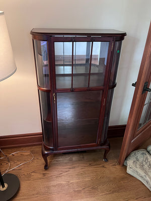 Small Curio Display Cabinet