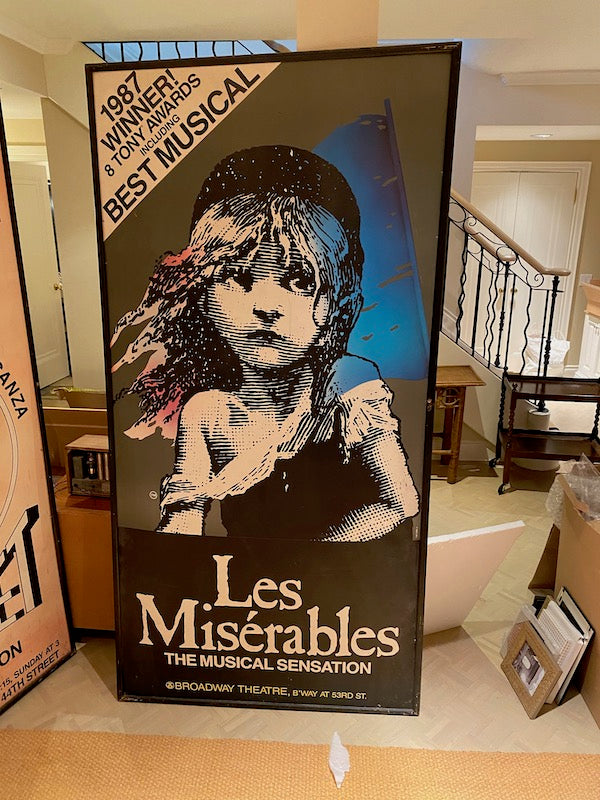 Large Les Miserable Framed Poster